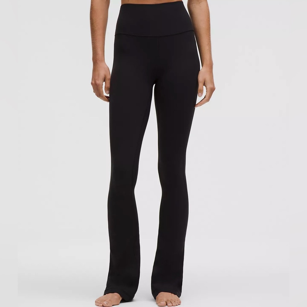 New With Tags Lululemon Align Mini-Flare Black Leggings - Regular